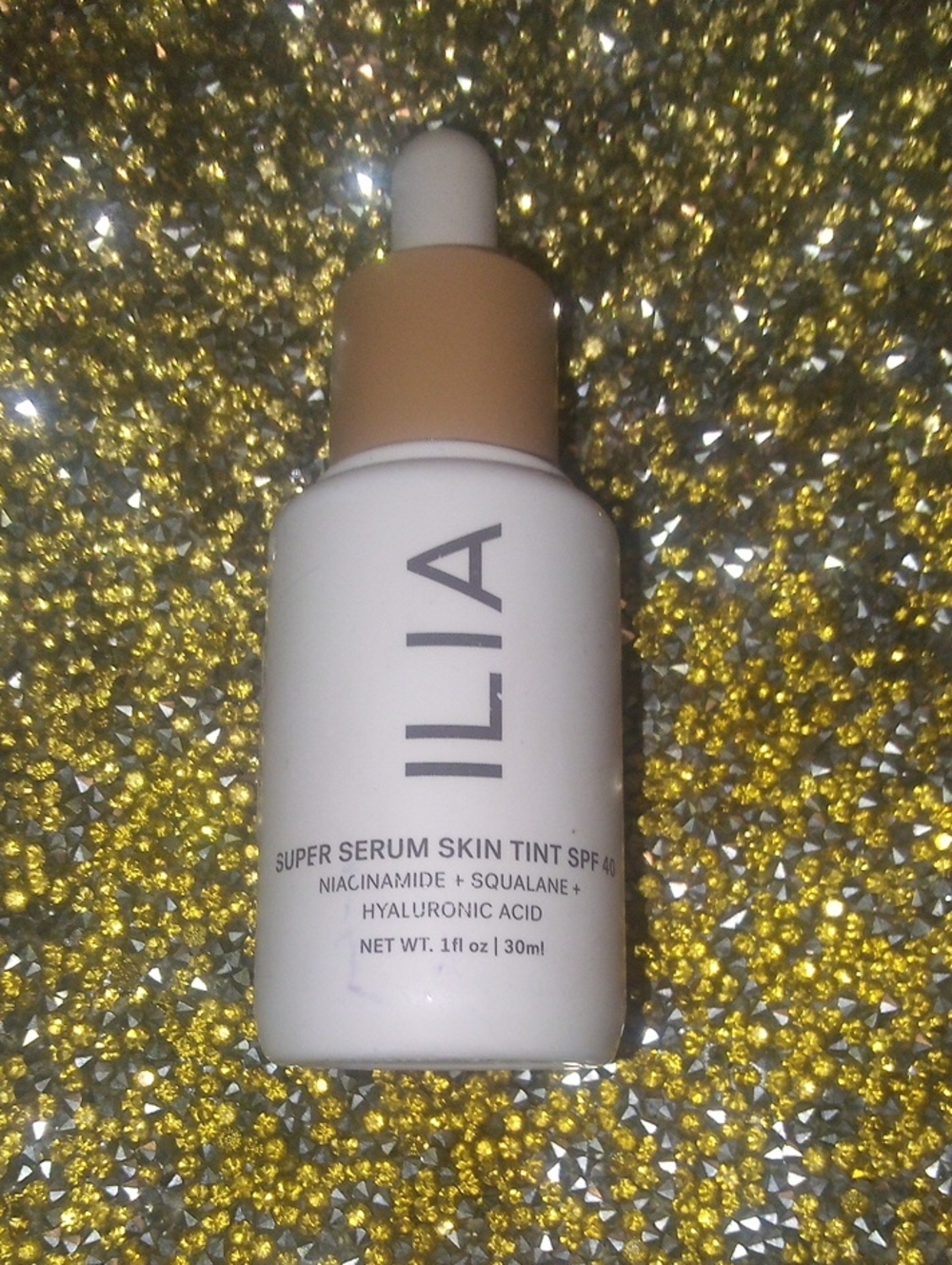 ILIA Super Serum Skin Tint in Beige with White Bottle